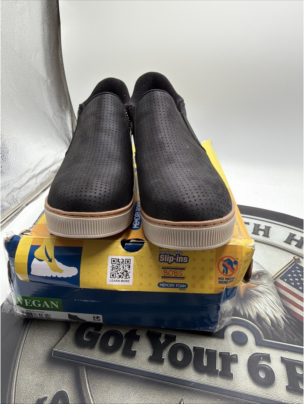 Skechers Women's Hands Free Slip-ins: Hush Ups Size 9.5 - Picture 6 of 9